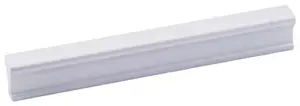 Poignée barrette en aluminium, entraxe 128 mm