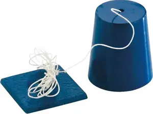 Fil à plomb en fonte couleur blanche - 400 g