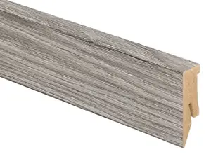 Plinthe KRONAU stratifiée L. 260 cm x H. 7 cm ép. 10 mm