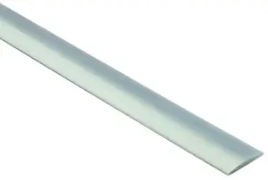 Lot de 3 moulures adhésives pour portes de placard L. 569 mm - gris