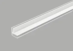 Angle universel Pvc+B177 - Blanc - L. 2,60 m