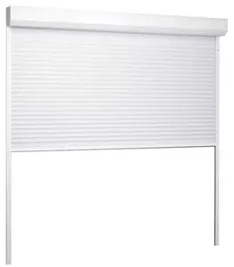 Volet roulant aluminium motorisé H. 140 x L. 140 cm