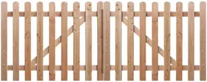 Kit barrière en bois douglas L. 3 x H. 1,18 m