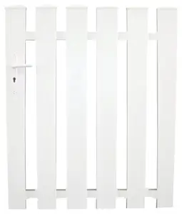 Portillon PVC blanc "Oléron" - L. 1 x H. 1,20 m