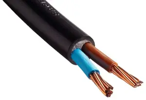 Câble électrique R2V 2 x 25 mm² noir - Vendu au mètre