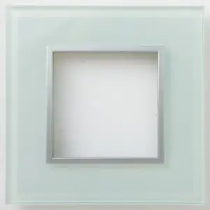 Plaque verre blanc