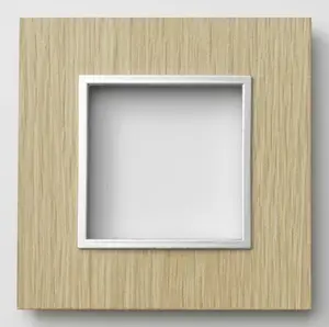 Plaque simple "Kobe" bois clair