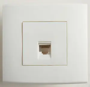 Prise Ethernet RJ45 "Kobé" - Blanc