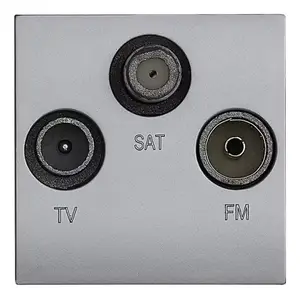 Prise TV/FM/SAT "Kobé" - Silver