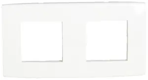 Plaque double "Kobé" - Blanc