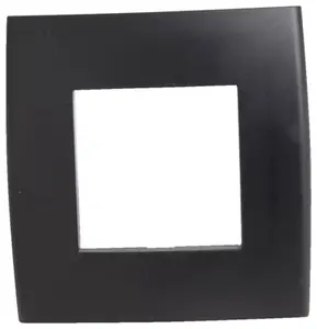 Plaque simple "Kobé" - Noir