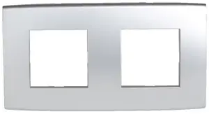 Plaque double "Kobé" - Silver