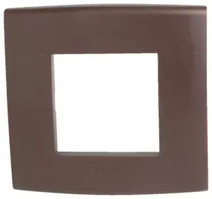 Plaque simple "Kobe" chocolat