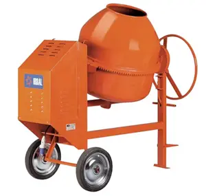 Bétonnière électrique avec 2 roues - 250 L