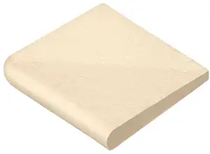 Angle sortant en granulats de matière naturelle béton beige aspect vieilli 450x450x40 mm