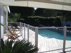 Kit poteau pour piscine "Horizon" - H. 1,25 m x section 8 x 8 cm