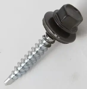 Kit 100 fixations pour tôle graphite