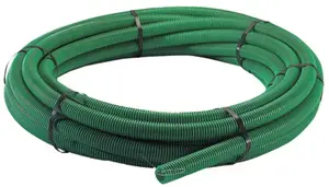 Gaine TPC annelée Ø 40 mm L. 25 m vert Ø 40 mm