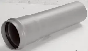 Tube de 4 M en PVC manchonné Diam. 125 mm