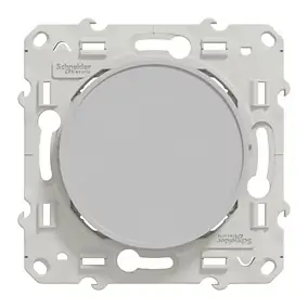 Obturateur à vis Schneider Electric Odace aluminium