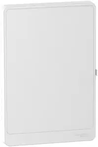 Porte opaque pour tableau électrique 2 rangées