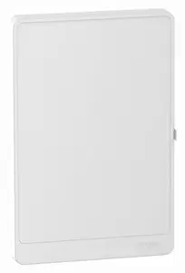 Porte opaque pour tableau électrique 4 rangées