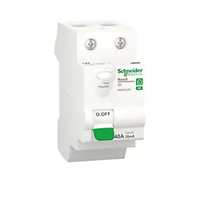 Interrupteur différentiel embrochable 2P 40A 30mA Type AC Schneider Electric Resi9 XE