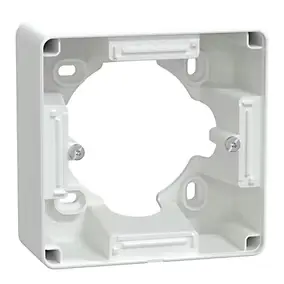 Boîte d'encastrement diamètre 36 mm Schneider Electric Ovalis blanc