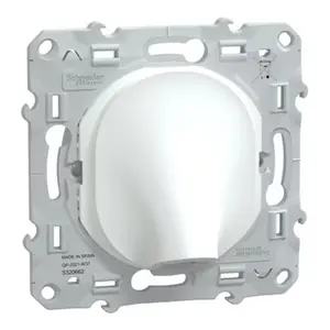 Sortie de câble "Ovalis" blanc - Diamètre 6-12mm² - 16 A