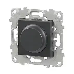 Variateur de lumière universel Schneider Electric Unica Déco anthracite