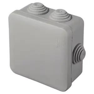 Boîte de dérivation carrée 80 x 80 mm
