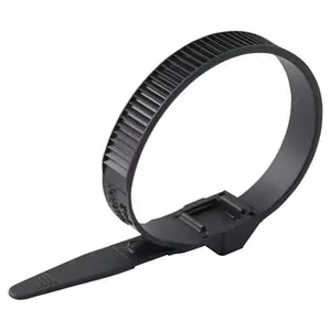 Collier de serrage en nylon 9 x 194 mm Schneider Electric noir, lot de 100