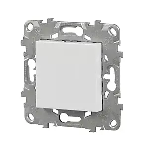 Obturateur Schneider Electric Unica Déco blanc