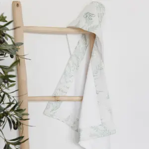 Cape de bain Feuillage Vert