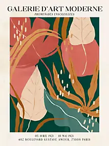 Affiche Gallery multicouleur Dada Art l.30 x H.40 cm