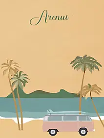 Affiche Floride l.30 x l.40 cm Dada Art