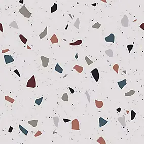 Crédence de cuisine effet terrazzo l. 200 x H. 60 x Ep. 0,3 cm