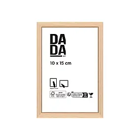 Cadre photo effet chêne 10 x 15 cm Dada Art Mia