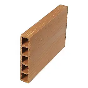 Brique de cloison terre cuite 4 x 25 x 38,5 cm