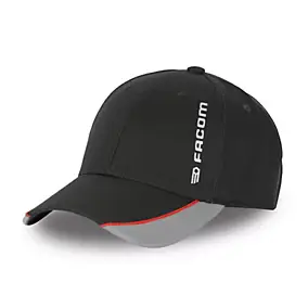 Casquette de protection Facom coton noir