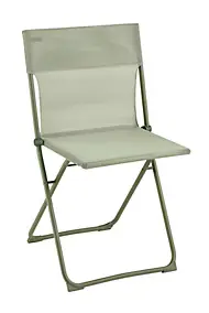 Chaise de jardin pliante Lafuma Balcony acier et polyester vert moss