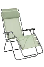 Fauteuil de relaxation pliant Lafuma RT2 acier et polyester vert moss