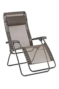 Fauteuil de relaxation pliant Lafuma Rsxa Clip marron graphite