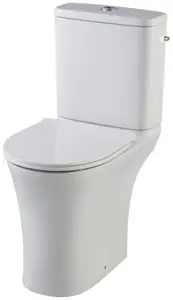 Pack WC à poser, surelevé, caréné sans bride - H.86,5 x L.38,5 x P.61 cm