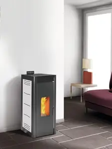 Poêle à granulés étanche + canalisé "Mauriac Plus" 12 KW
