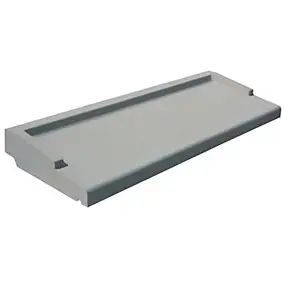Appui de fenêtre gris 110 x 34 cm béton
