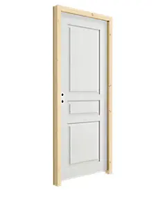 Bloc-porte Ordesa pro postformé 3 panneaux blanc H.204 x l.73 cm, poussant droit