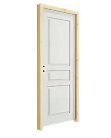 Bloc-porte Ordesa pro postformé 3 panneaux blanc H.204 x l.83 cm, poussant gauche