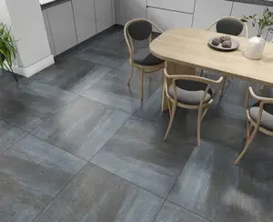 Plinthe carrelage 7 x 80 cm "Ground gris foncé"