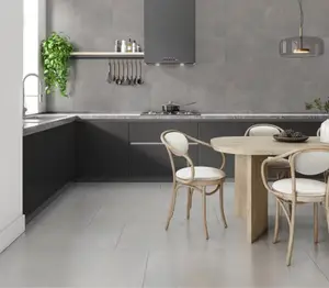 Carrelage de sol intérieur "Metropol" gris l. 60 x L. 120 cm